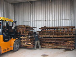 Equipamento de secagem da madeira da segurança que carrega o sistema da isolação térmica da estrutura