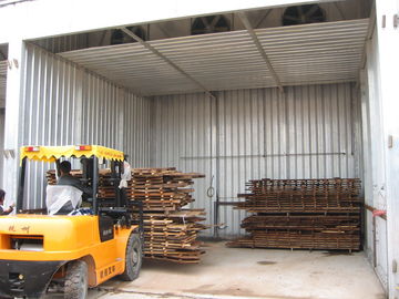 Estufa de secagem estável do log, equipamento de secagem de madeira da estufa 150 quilogramas/M2 da carga da neve