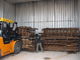 Equipamento de secagem de madeira totalmente automático de 80 m3, secadores industriais de madeira de ventilador de diâmetro de 800 mm
